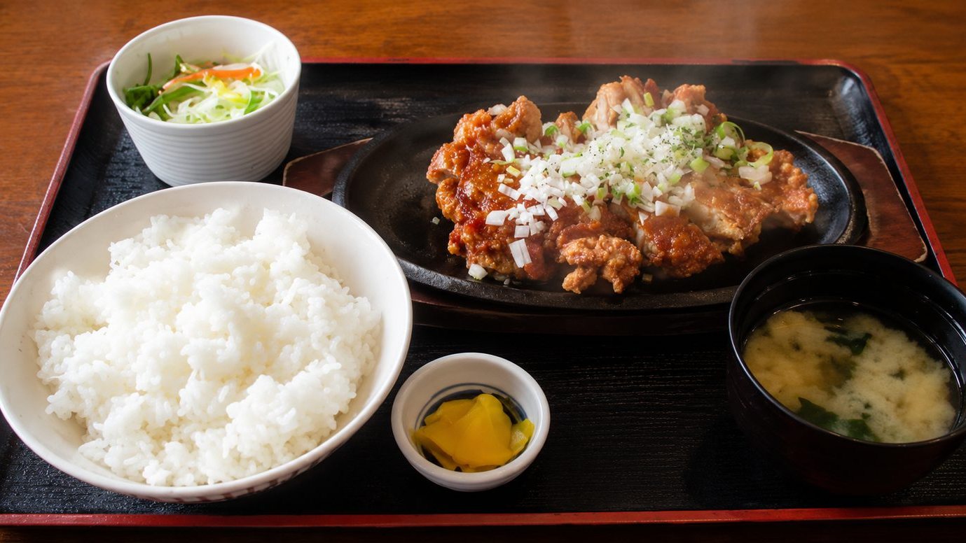 油淋鶏定食